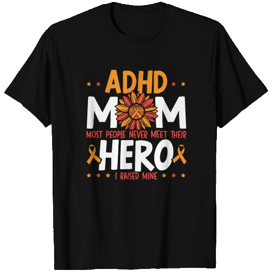 ADHD Mom ADHD Awareness Embrace Neurodiversity T Shirts