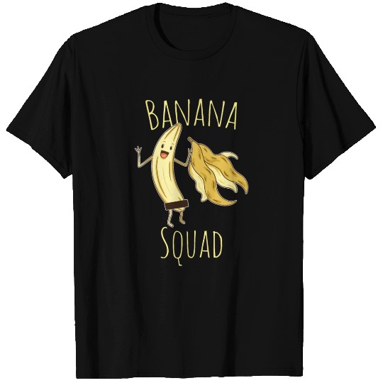 Cool Banana Squad Fruit Lover Kids Chill Holiday T Shirts
