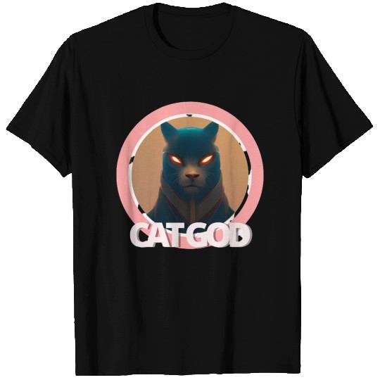 Samurai Cat God T Shirts
