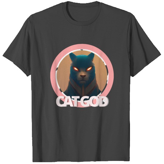 Samurai Cat God T Shirts