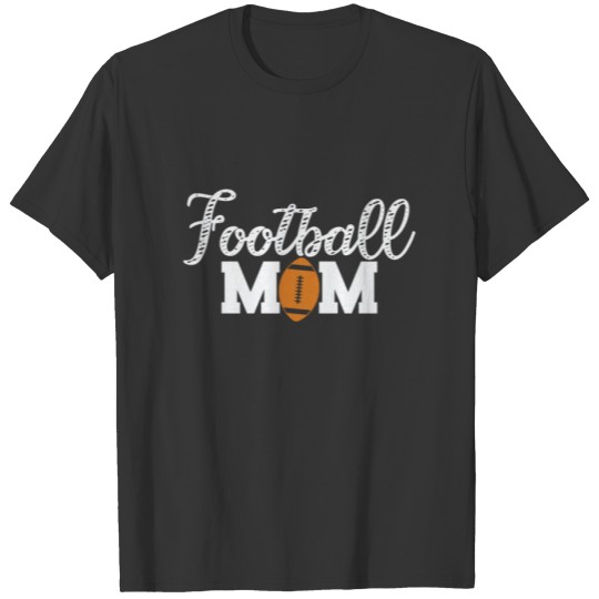 Football Mom America Sports Touchdown T Shirts