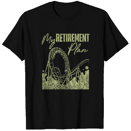 Roller Coaster Retired Vintage My T Shirts