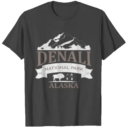 Denali national park, Alaska T Shirts