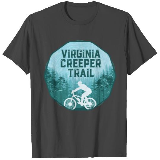 Virginia Creeper Trail Outdoor Bicycling Forest T Shirts