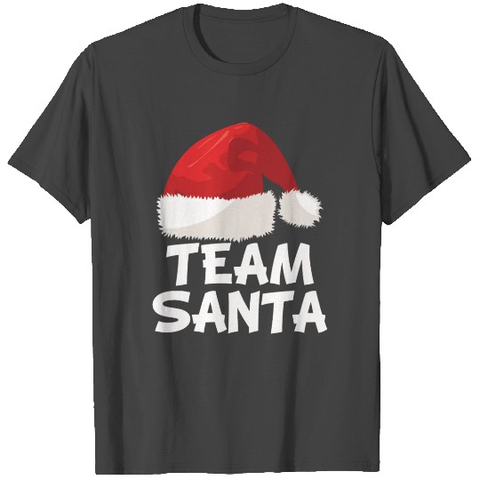 Team Santa Christmas Family Matching X-Mas T Shirts