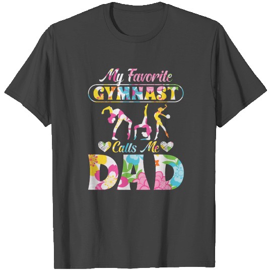 Gymnastics Dad Gift T Shirts