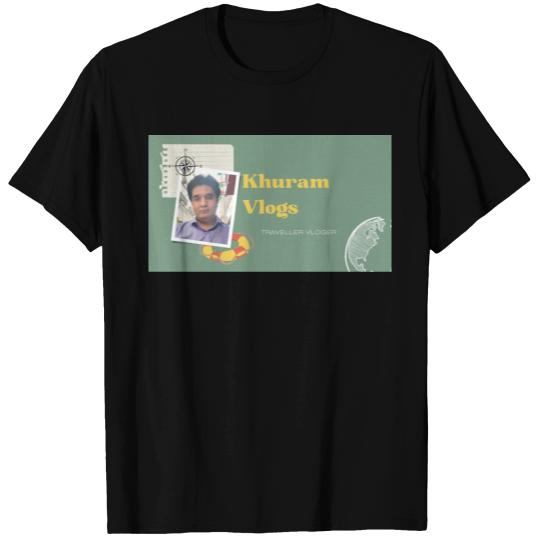 Khuram Vlog YOUTUBE channel T Shirts