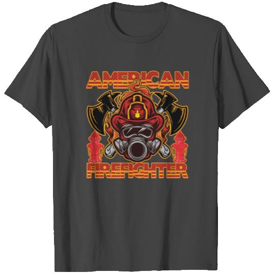 American Firefighter Mask | T Shirts