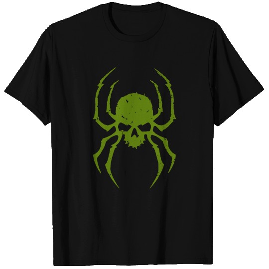 Spider Skull T Shirts