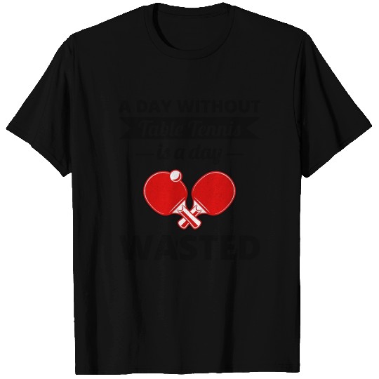 Ping Pong Master Table Tennis Coach Paddle Player T Shirts
