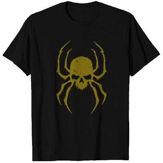 Spider Skull T Shirts