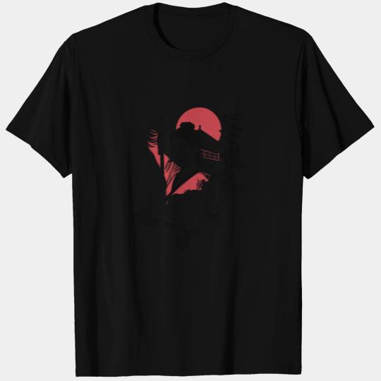 Bushido Cyberpunk Samurai Girl T Shirts