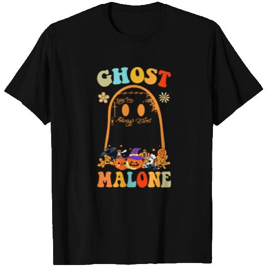 Ghost Malone Fall Season Halloween T Shirts