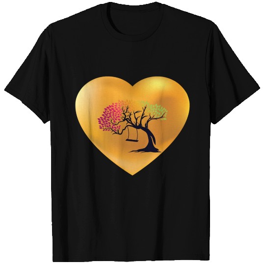 heart nature T Shirts