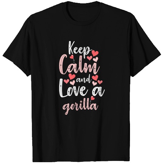 Gorilla Banana Chimpanzee Jungle T Shirts