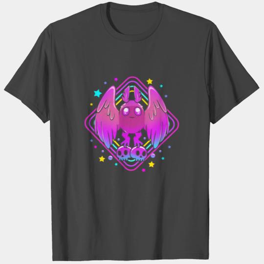 Pastel Goth Skull Aesthetic Gothic Cute Mothman T Shirts