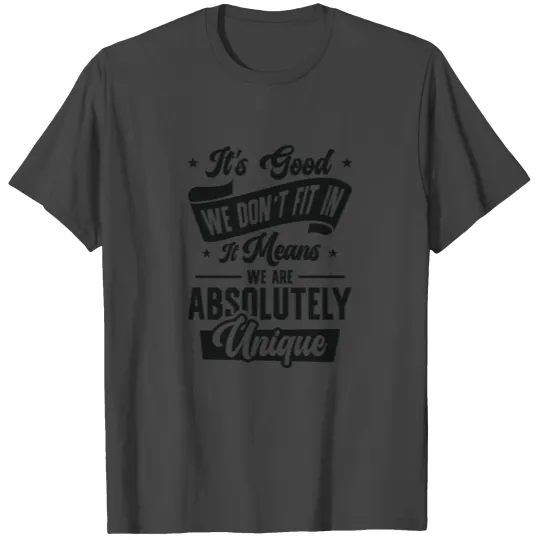 Positivity Misfits Poets Poetry Unique Uniqueness T Shirts