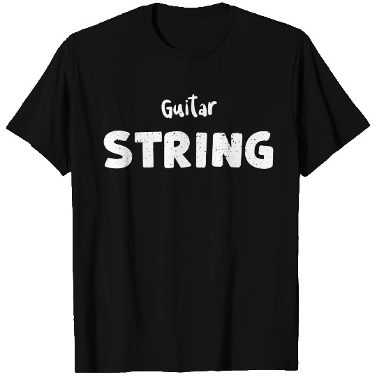 Guitar String - Guitar T Shirts