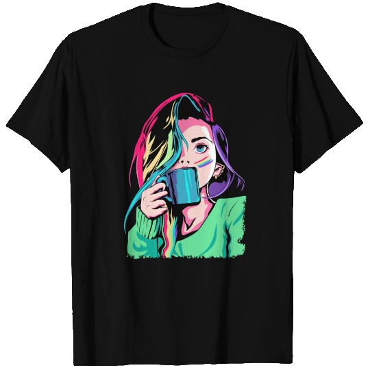 LGBTQ Gay Pride Kawaii Neko Anime Girl LGBT T Shirts