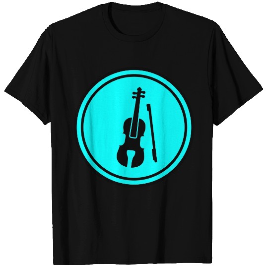 Violin icon symbol T Shirts