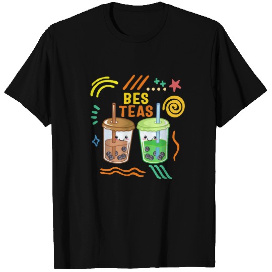 Bes Teas T Shirts, Bubble Tea Bubble Milk Tea