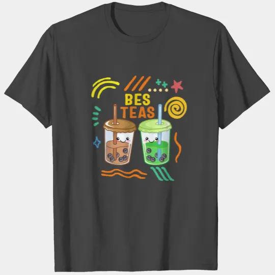 Bes Teas T Shirts, Bubble Tea Bubble Milk Tea