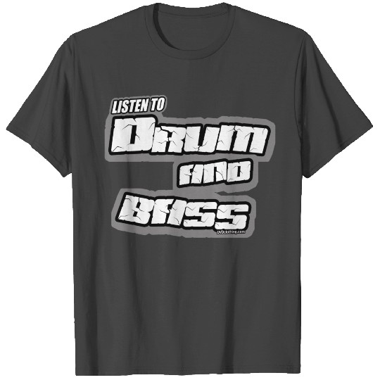 Listen to DRUM and BASS Music Audio DJ Produce DnB T Shirts