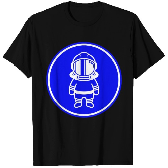 Astronaut icon symbol T Shirts