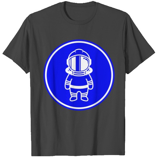 Astronaut icon symbol T Shirts