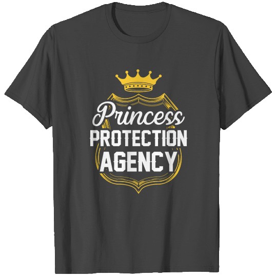 Princess Protection Agency Tiara Badge Mens T Shirts