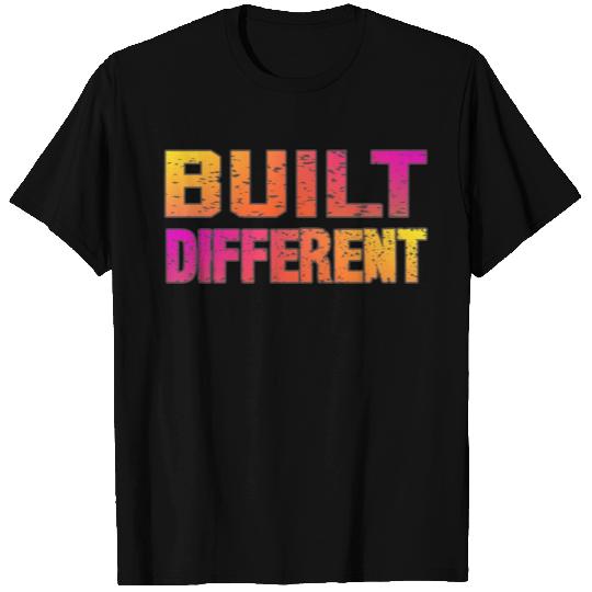 Built Different On Another Level Funny Gaming T Shirts