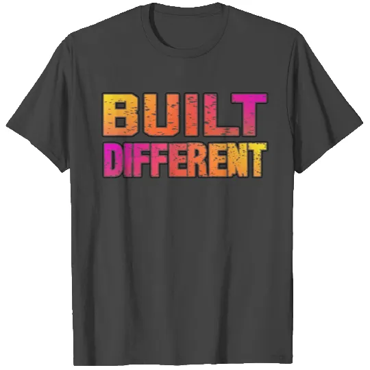 Built Different On Another Level Funny Gaming T Shirts