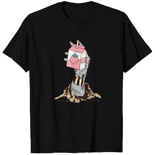 Zombiecore Aesthetic Zombie Skeleton Hand T Shirts