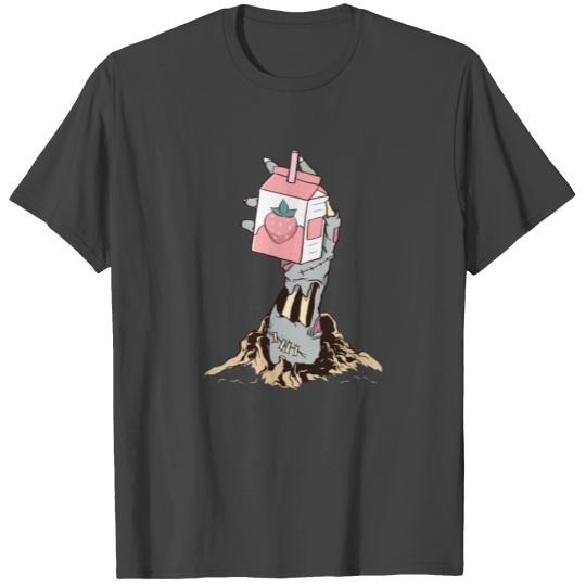 Zombiecore Aesthetic Zombie Skeleton Hand T Shirts