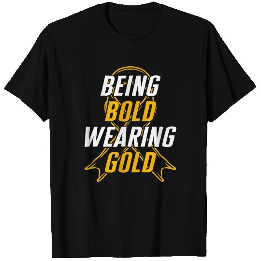 Childhood Cancer Awareness T Shirts, Being Bold