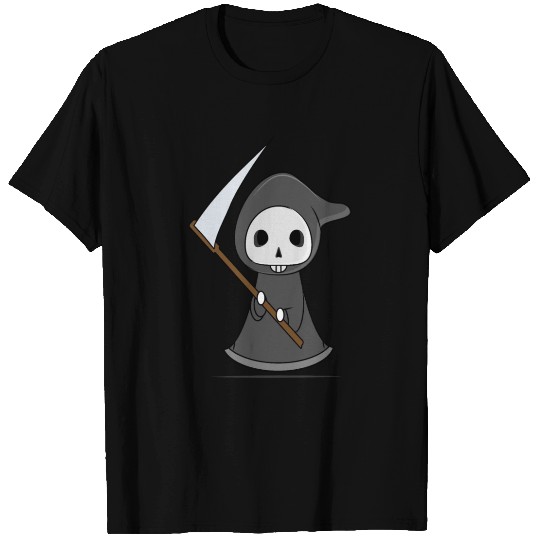 the grim reaper skeleton lovely. T Shirts