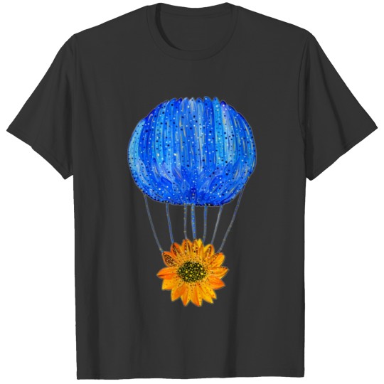 Floral balloon. Ukrainian art. Petrykivka folk art T Shirts