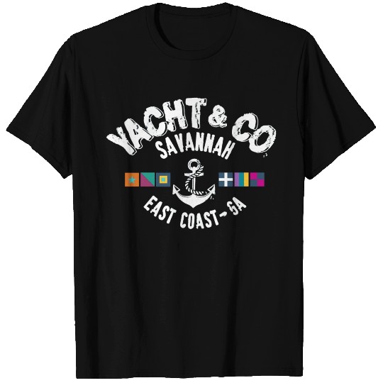 Yacht Co Savannah East Coast GA T Shirts