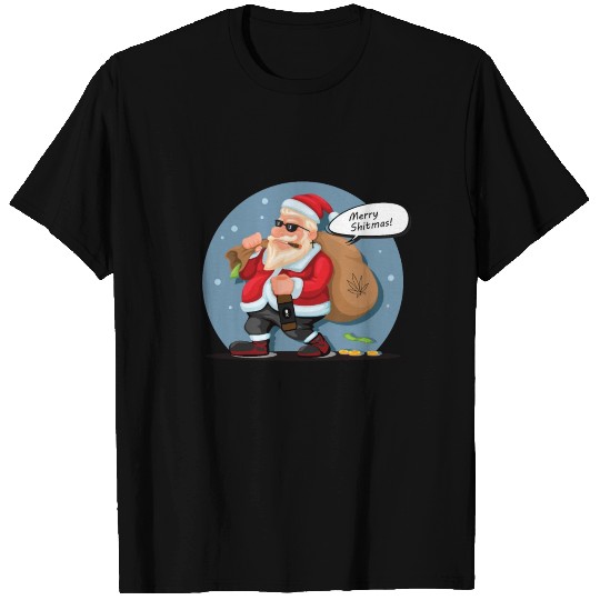 Bad Santa / Merry Shitmas! T Shirts