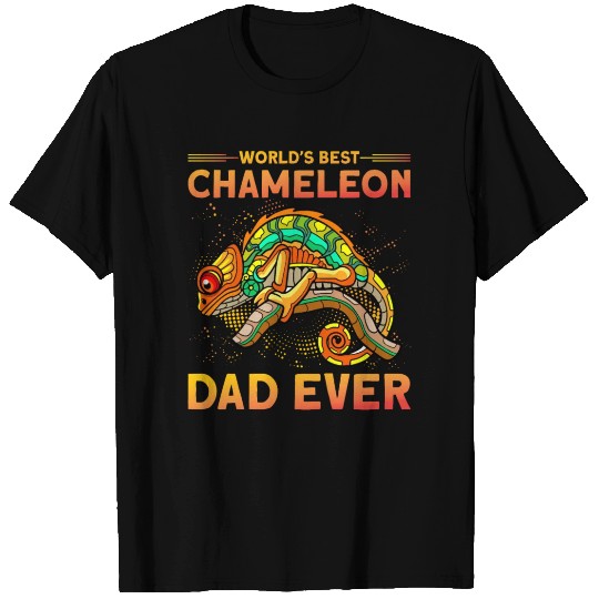 World's best Chameleon Dad ever T Shirts