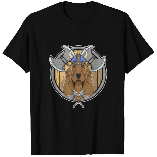Cocker Spaniel I Valhalla I Viking T Shirts