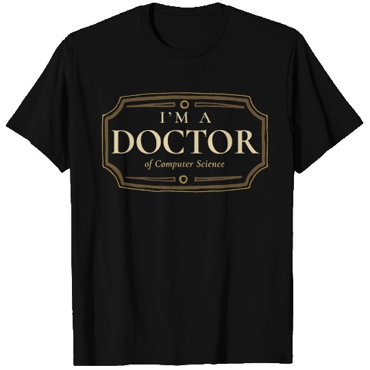 Computer Science PhD Doctorate Graduation Gift T Shirts