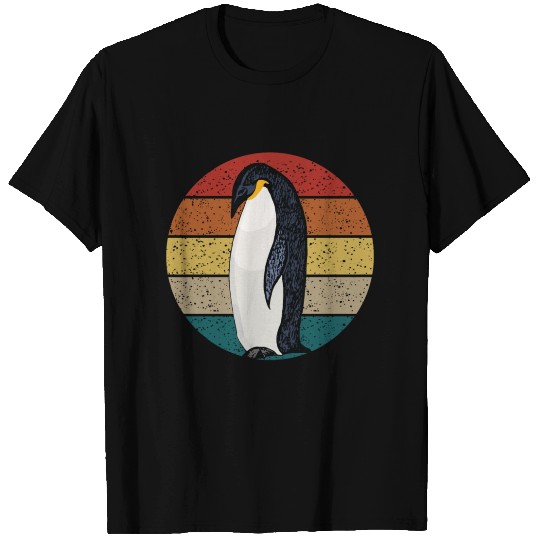Funny retro cute penguin lovers 90's vintage T Shirts