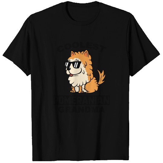 Coolest Pomeranian Grandma T Shirts