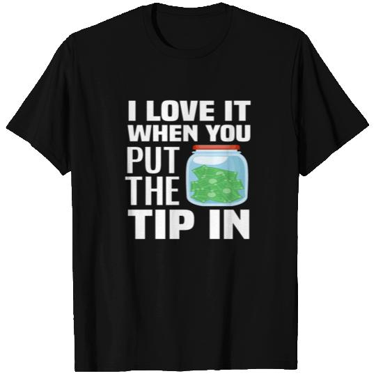 Bartender Tip Waiter Gift T Shirts
