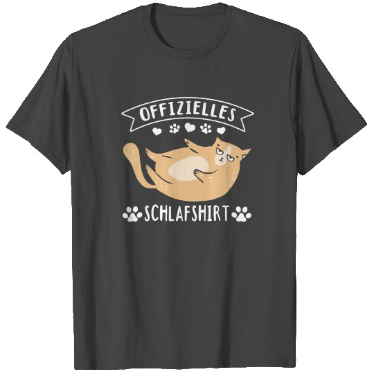 Cat sleep T Shirts Official sleep T Shirts cat