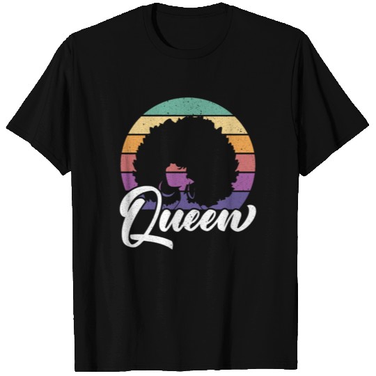 Queen Black History Month Melanin Black Pride T Shirts
