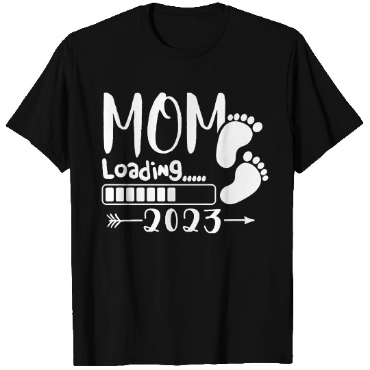 Mom Loading 2023, Mom-to-be 2023 T Shirts