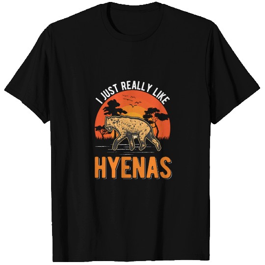 I Just Really Like Hyena's Aardwolf Hyena T Shirts