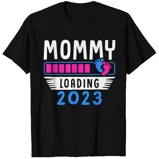 Mom Loading 2023, Mom-to-be 2023 T Shirts